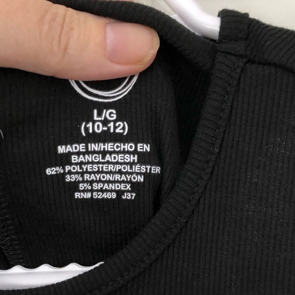 ๐Wonder Nation girls graphic ribbed tank top - Picture 4 of 6